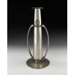 David Veasey for Liberty and Co., an Arts and Crafts Tudric pewter vase