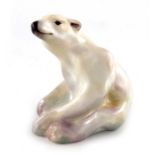 Leslie Harradine for Royal Doulton, a Polar Bear figure, HN121