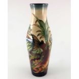 Philip Gibson for Moorcroft, a Trout vase, 1998