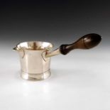 A George III silver brandy pan, Peter, Ann and William Bateman, London 1802