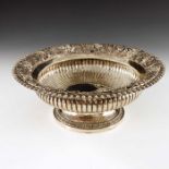 A George III silver bowl, William Elliott, London 1817