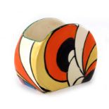 Clarice Cliff for Wilkinson, a Swirls sugar pot