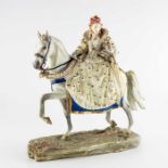 Bernard Winskill for Royal Worcester, an equestrian figure of Queen Elizabeth I