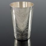 A Victorian silver beaker, Walter and John Barnard, London 1890