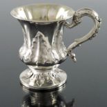 A William IV silver mug, Charles Fox, London 1831