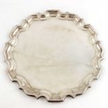 An Edwardian silver tray, Mappin and Webb, London 1908