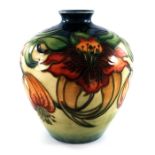 Nicola Slaney for Moorcroft, Anna Lily vase, 1998