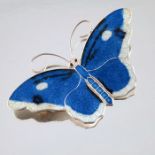 Hroar Prydz, a Norwegian silver gilt and enamelled butterfly brooch