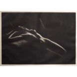 Francis Kelly (1927-2012), Stretch, limited edition etching 26/50, signed, 38cm x 52cm, framed