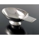 Christian Fjerdingstad for Christofle, an Art Deco Gallia silver plated Swan sauce boat