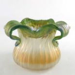 Kralik, a Secessionist glass Gloria vase