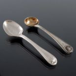 Two George III silver spoons, Mary and Elizabeth Sumner, London 1811 and William Chawner