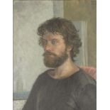 Anthony Baynes (1921-2003), Adam, oil on canvas, label on verso, 46cm x 35cm, framed