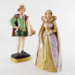 Two Royal Worcester figures