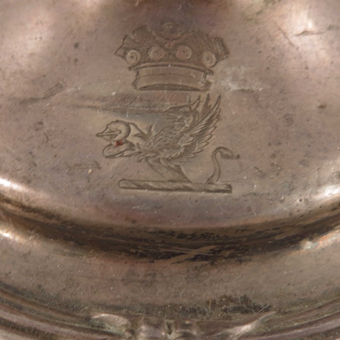 A William IV silver students lamp, Creswick and Co., Sheffield 1837 - Image 3 of 6
