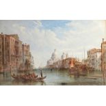 Alfred Pollentine (1836-1890), Venice View, watercolour