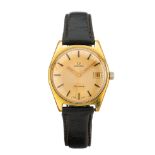 Omega, a gold plated Geneve wrist watch