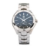 Tag Heuer, a stainless steel Link Calibre 6 bracelet watch