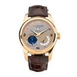 Chopard, an 18ct rose gold L.U.C Lunar Big Date moonphase wrist watch