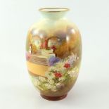 Jack Price for Royal Doulton, an over painted vase