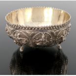 A Persian silver bowl,