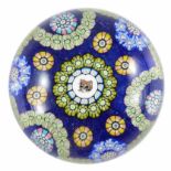 Perthshire, two glass millefiori cane paperweights