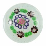 Clichy, a patterned millefiori cluster and wreath