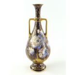 A Royal Doulton twin handled vase