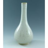 A Japanese monochrome vase