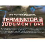 Terminator 2 Judgement Day film poster