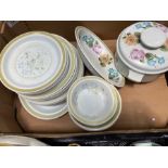 Royal Doulton Dubarry pattern part dinner service