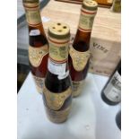 3 bottles Binger Bubenftut Hock 1972