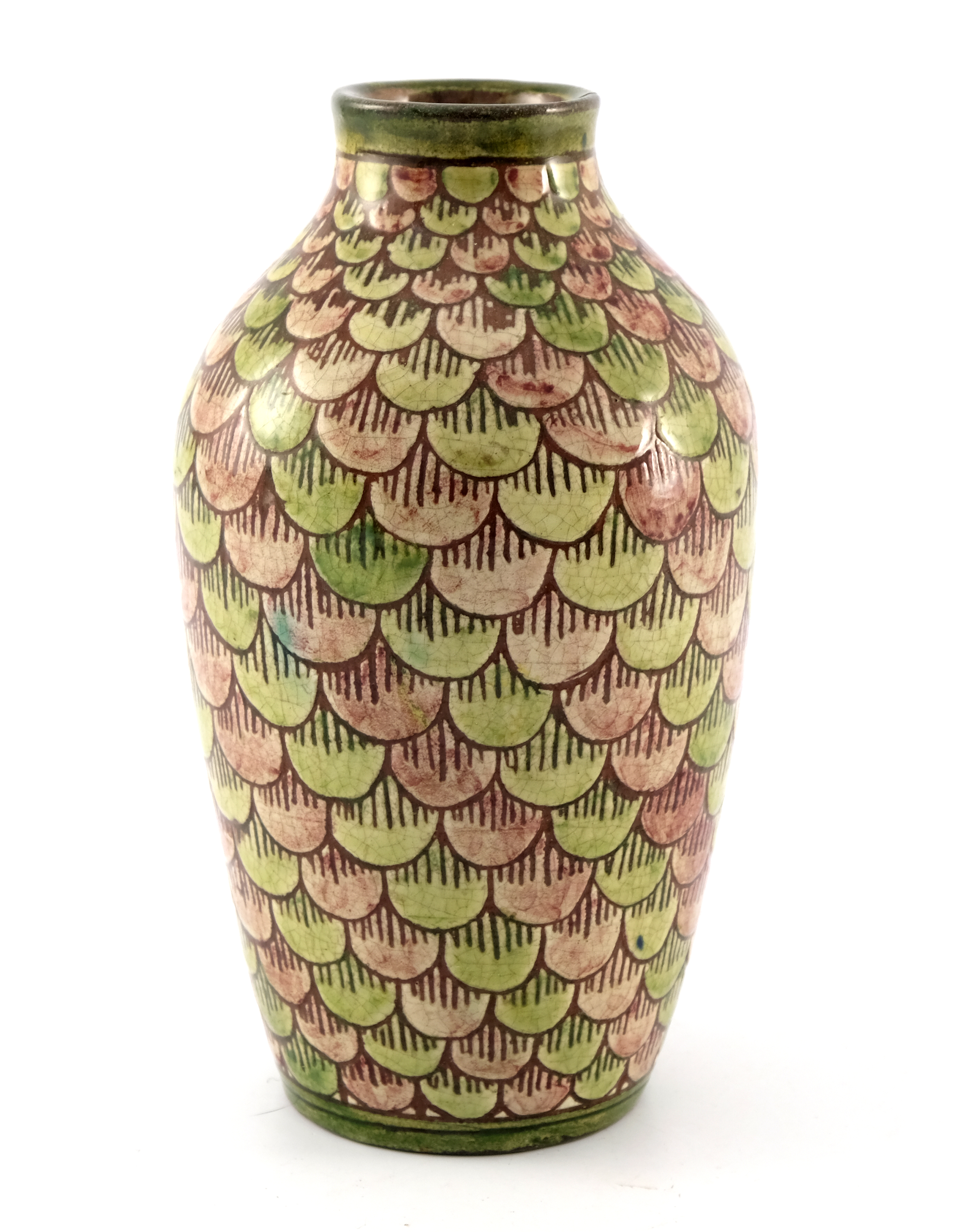 John Fogo for Della Robbia, an art pottery vase