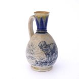 Hannah Barlow for Doulton Lambeth, a stoneware jug