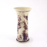 Ruskin Pottery, a High Fired Lily vase
