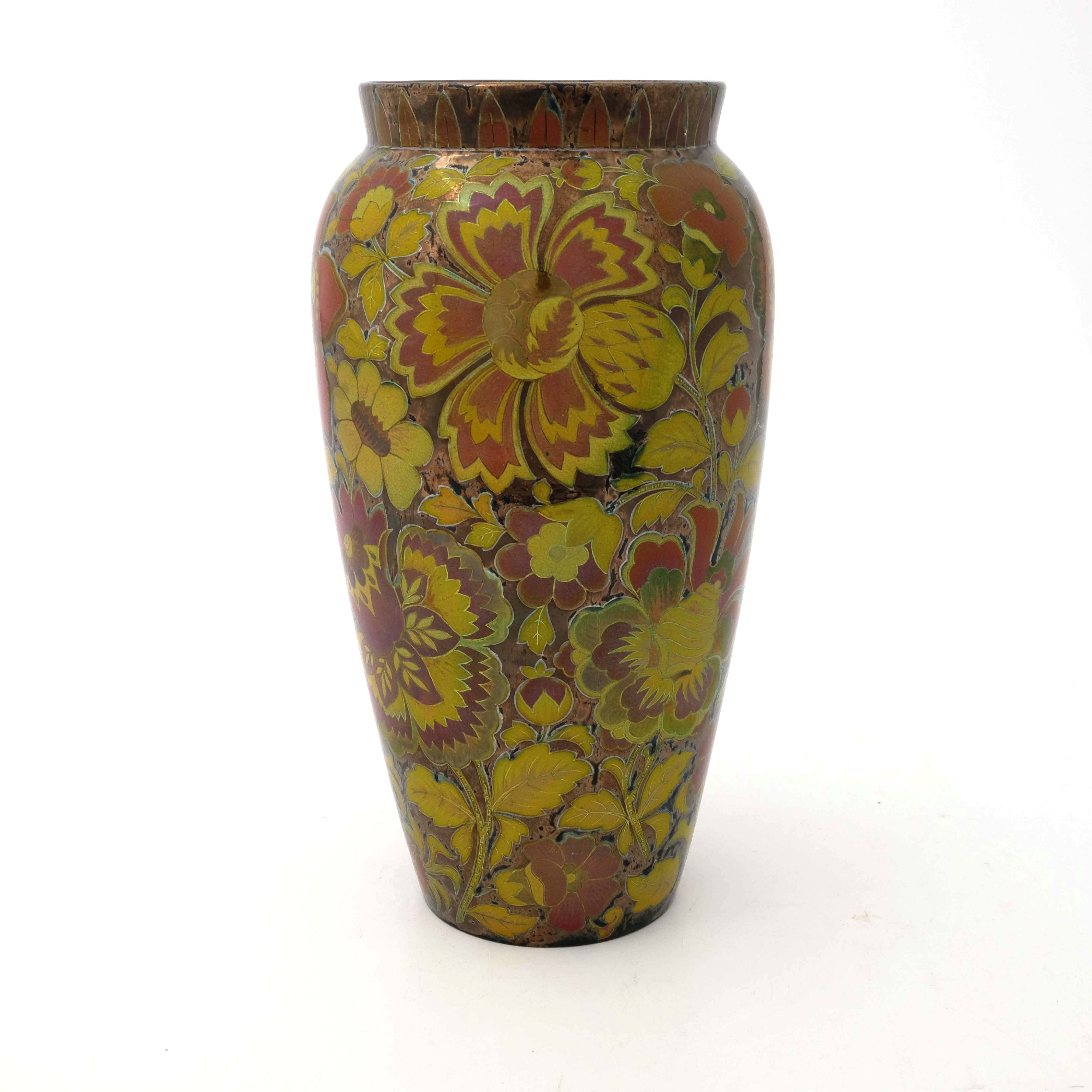 Zsolnay, Pecs, a lustre vase - Image 3 of 6