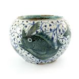 William De Morgan, a Persian Fish jardiniere