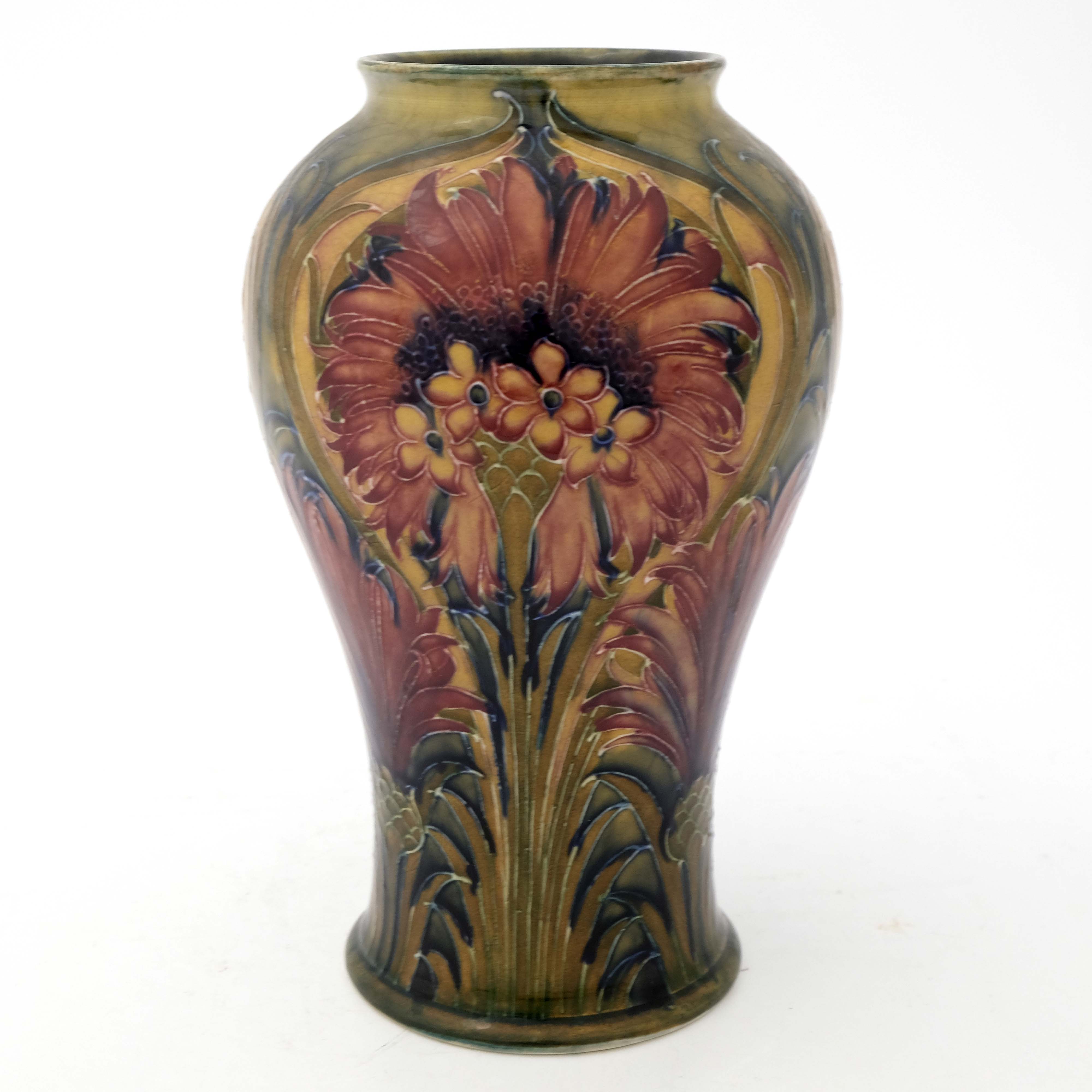 William Moorcroft, a Cornflower vase - Image 3 of 5