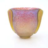 Loetz, an Art Deco iridescent glass vase, Ruby Pap