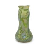 Kralik, a large Secessionist iridescent glass vase