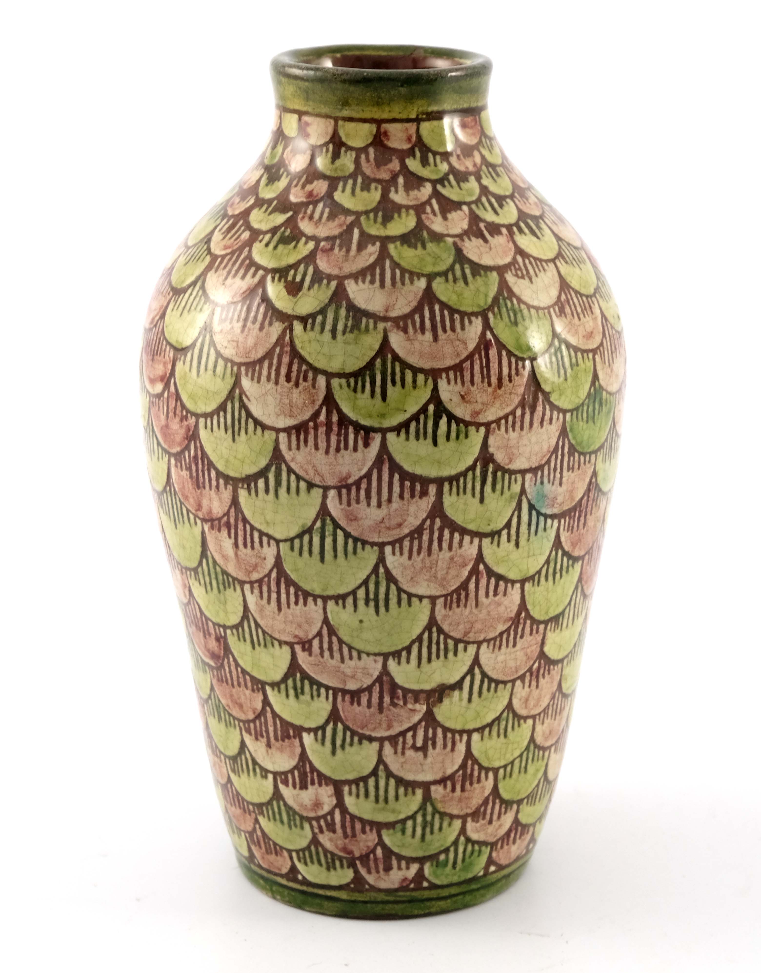 John Fogo for Della Robbia, an art pottery vase - Image 4 of 6