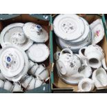 Royal Doulton Old Colony tea and dinner ware, to include dinner plates, side plates, tureen and