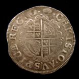 Charles I Shilling, Tower Mint, Group D Fourth bust 1636-8, mm Tun, 5.9g