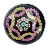 Paul Ysart, a millefiori garland glass paperweight