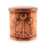 Carl Deffner, a Jugendstil copper string box