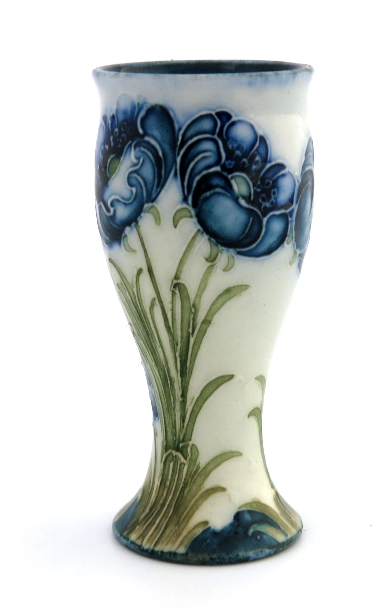 William Moorcroft for James MacIntyre, a miniature Blue Poppy vase