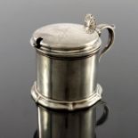 A Victorian silver mustard pot, Edward, Edward, John and William Barnard, London 1845