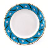 Christopher Dresser for Minton, an Aesthetic Movement Cloisonne plate