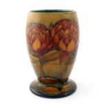 William Moorcroft, a Waratah vase