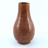 Pilkington, a Royal Lancastrian curdled opalescent glazed vase